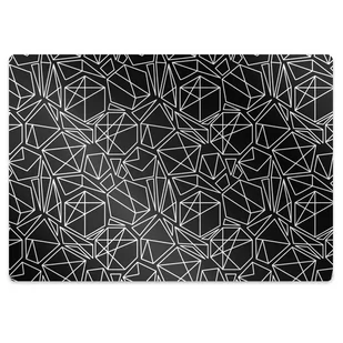 Mata na podłogę pod krzesło Geometryczne bryły 140x100 cm - Podnóżki, podpórki, podkładki - miniaturka - grafika 1