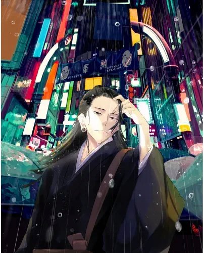 Plakat Anime Jujutsu Kaisen JK_036 A2 (custom)