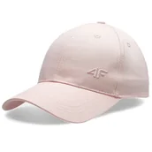 Czapki i chusty sportowe damskie - Czapka 4F SS23ACABF10956S - różowa - miniaturka - grafika 1