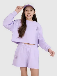 4F Bluza dresowa nierozpinana bez kaptura dziewczęca - fioletowa 122 (6-7 lat) - Bluzy dla dziewczynek 4F Bluza dresowa nierozpinana bez kaptura dziewczęca - fioletowa 122 (6-7 lat) - Bluzy dla dziewczynek - miniaturka - grafika 1