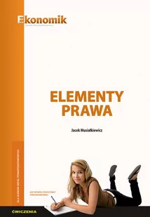 Elementy prawa ćwiczenia Jacek Musiałkiewicz - Książki edukacyjne - miniaturka - grafika 1