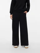 Spodnie sportowe damskie - Vero Moda Spodnie dresowe w kolorze czarnym - miniaturka - grafika 1