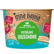 Płatki śniadaniowe i musli - Inna Bajka Musli potrójnie orzechowe 60 g - miniaturka - grafika 1