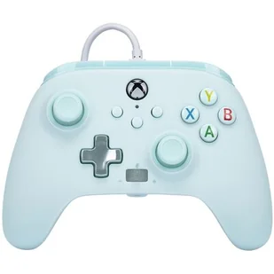 PowerA Enhanced Cotton Candy Blue do Xbox Series X/S, Xbox One, PC - przewodowy - Kontrolery gier na PC - miniaturka - grafika 1