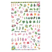 Ozdoby do paznokci - Naklejki do paznokci cienkie samoprzylepne Nr F561 - miniaturka - grafika 1