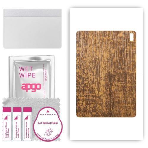 folia naklejka skórka strukturalna na TYŁ do HTC A103 - Drewno Dąb Stary - apgo SKINS