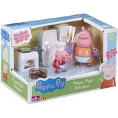 Figurki dla dzieci - Tm Toys Peppa Zestaw Kuchnia + Figurki - miniaturka - grafika 1