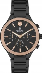 Zegarek Zegarek męski BEVERLY HILLS BP3234X.850 czarny fashion na prezent - Zegarki męskie - miniaturka - grafika 1