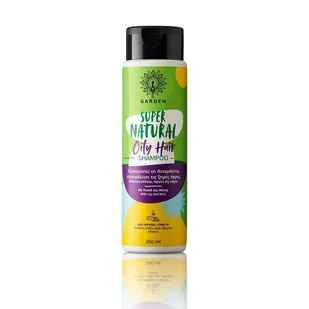 Garden - Supernatural Shampoo Oily Hair,  Szampon Do Włosów, 250ml - Szampony do włosów - miniaturka - grafika 1