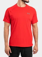 Koszulki sportowe męskie - Koszulka Under Armour Tech 2.0 SS Tee - red/graphite - miniaturka - grafika 1