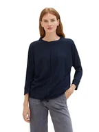 Koszulki i topy damskie - TOM TAILOR T-shirt damski, 10668 - Sky Captain Blue, XL - miniaturka - grafika 1