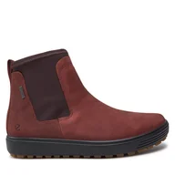 Botki damskie - Botki ECCO Soft 7 Tred W 45046302474 Brązowy - miniaturka - grafika 1