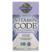 Witaminy i minerały dla sportowców - GARDEN OF LIFE GARDEN OF LIFE Vitamin Code Raw Prenatal 180vegcaps - miniaturka - grafika 1