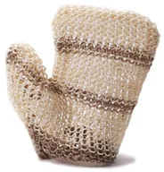 Masażery - MARTINI SPA Sisal massage glove Natural 04401 - miniaturka - grafika 1