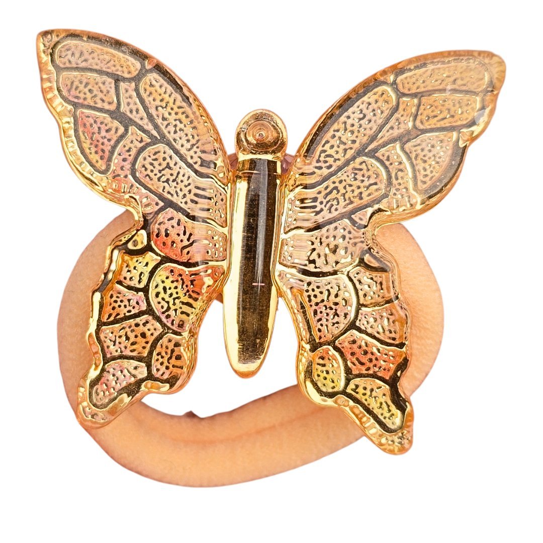 Gumka dla dziecka hand made motyl