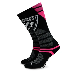 Skarpety narciarskie Rossignol W Premium Wool RLMWX04 Czarny - Skarpety termoaktywne - miniaturka - grafika 1
