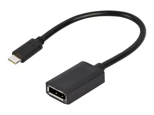 GEMBIRD Adapter USB-C do DisplayPort 4K 15 cm A-CM-DPF-02 | Darmowa dostawa - Pozostałe akcesoria sieciowe - miniaturka - grafika 1