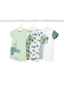 Rampersy - Mayoral Komplet romperów 1724 Kolorowy Regular Fit - miniaturka - grafika 1