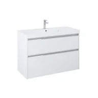 Szafki łazienkowe - ROCA A852055806 Zestaw meblowy unik GAP PRO 100 cm Biały połysk - miniaturka - grafika 1