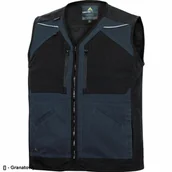 Odzież robocza - Delta Plus Kamizelka robocza mach Originals z bawełny i elastanu kolor granatowy rozmiar XXL MOGi2BMXX MOGi2BMXX - miniaturka - grafika 1