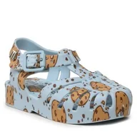 Sandały damskie - Sandały Melissa - Mini Melissa Possession Candy 33737 Blue/Beige AI076 - miniaturka - grafika 1