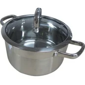 Garnki - LAMART LTSS1810 Czerwony (Szklana pokrywa) - miniaturka - grafika 1