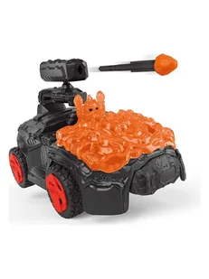 Schleich Figurka "Lava-Crashmobile with Mini Creature" do zabawy - 6+ - Zabawki kreatywne - miniaturka - grafika 1