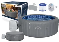 Baseny ogrodowe - Dmuchane Spa Santorini 7 osobowe 216 x 216 x 80 cm Bestway 6001T Bestway - miniaturka - grafika 1