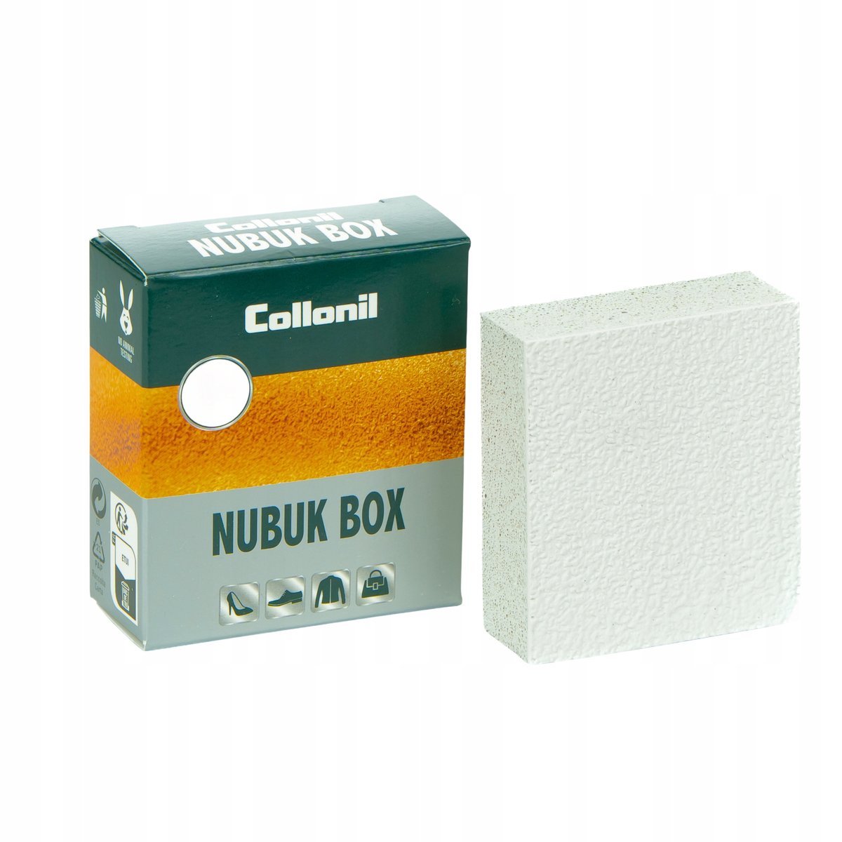 Gumka do czyszczenia na sucho obuwia DO ZAMSZU I NUBUKU Collonil Nubuk Box