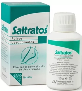 Dezodorant dla nóg Laboratorios Vinas Saltratos Polvos Desodorantes w proszku 50 g (8470003475754) - Pielęgnacja stóp - miniaturka - grafika 1