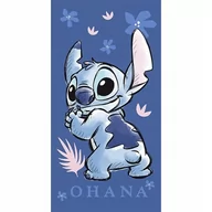Okrycia kąpielowe dla dzieci - Ręcznik kąpielowy plażowy Stich szybkoschnący Lilo I Stitch 70x140 - miniaturka - grafika 1