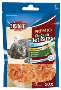 Trixie Premio Chicken Filets Bites - Filety Z Kurczaka [42701] - Suplementy i witaminy dla kotów - miniaturka - grafika 3