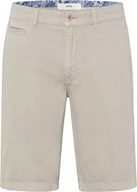 Spodenki damskie - BRAX Męskie szorty w stylu Bari Cotton Gab klasyczne sportowe chino-bermudy, beżowy (piasek 58), 35 Kurz - miniaturka - grafika 1