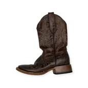 Kozaki damskie - Kowbojki damskie wsuwane zdobione Tanner Mark 36 - miniaturka - grafika 1