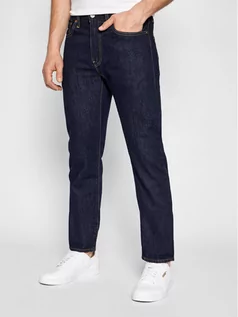 Spodnie męskie - Levi's Jeansy 502 29507-0181 Granatowy Taper Fit - grafika 1