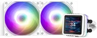 Wentylatory komputerowe - Wentylator Zalman Wentylator do Obudowy ALPHA2 DS A24 WHITE 12 cm 1 Sztuk - miniaturka - grafika 1