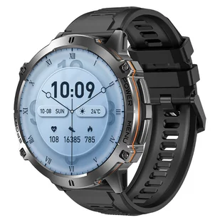 SMARTWATCH ENTER PrimeAI Funkcje AI Czat głosowy Barometr Kompas AMOLED GPT - Smartwatch - miniaturka - grafika 1