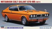 Kolekcjonerskie modele pojazdów - Hasegawa HASEGAWA  21128 Mitsubishi Colt Galant GTO-MR 1971 hasHC28 - miniaturka - grafika 1