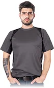Odzież robocza - T-SHIRT MĘSKI REIS TSMODERN; SZARO-CZARNY - miniaturka - grafika 1