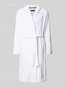 Szlafroki męskie - Szlafrok o kroju regular fit z czystej bawełny - miniaturka - grafika 1