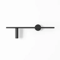 Lampy ścienne - Trevo Lewy kinkiet 1-punktowy czarny 1104C1 - miniaturka - grafika 1