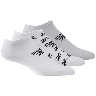 Skarpety stopki REEBOK CL FO INVISIBLE SOCK 3P GG6678 – Biały - Skarpetki męskie - miniaturka - grafika 1