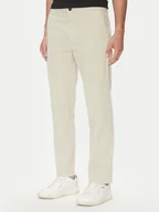 Spodnie męskie - BOSS Chinosy 50534378 Beżowy Regular Fit - miniaturka - grafika 1