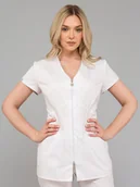 Odzież medyczna - Bluza medyczna ELDAN LILIANE rękaw KRÓTKI - miniaturka - grafika 1