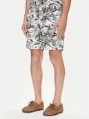 Spodenki męskie - Tommy Hilfiger Szorty materiałowe MW0MW39284 Granatowy Regular Fit - miniaturka - grafika 1