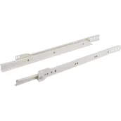 Zawiasy, okucia i inne akcesoria - Prowadnica rolkowa 300 biała, 2 szt. - miniaturka - grafika 1