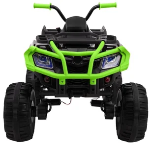 Quad XL ATV 2,4GHz na akumulator dla dzieci Czarno-Zielony + Pilot + Napęd 4x4 + Bagażnik + Wolny Start + EVA + Audio LED - Samochody i pojazdy dla dzieci - miniaturka - grafika 11
