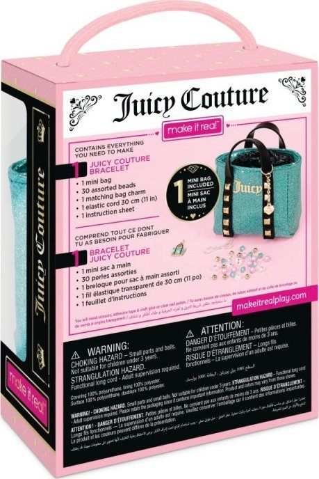 Make it real MAKE IT REAL Juicy Couture Mini Handbag and DIY Bracelet