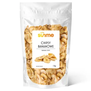 Chipsy Bananowe suszone banany 1 kg - Chipsy - miniaturka - grafika 1