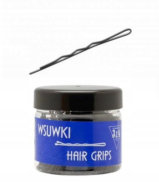 Wsuwki IZA karbowane czarne 6 cm 500g